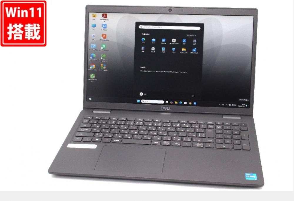 中古美品 フルHD 15.6型 DELL Latitude 3520 Windows11 第11世代 i5-1135G7 32GB NVMe 256GB-SSD カメラ 無線Wi-Fi6 Office付 中古パソコン 管:1750v