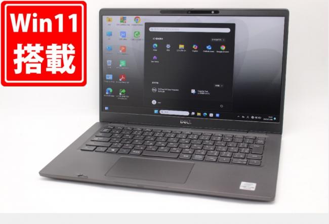 795時間 中古 フルHD タッチ 13.3型 DELL Latitude 7310 Windows11 第10世代 i7-10610U 16GB NVMe 512GB-SSD カメラ 無線Wi-Fi6 Office付 中古パソコン 管:1459m