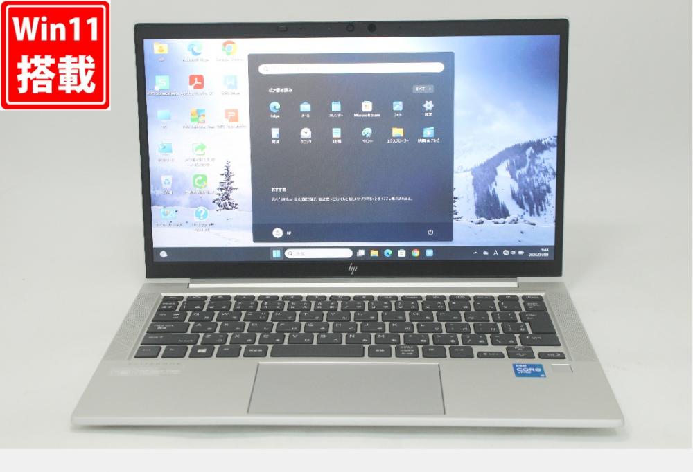 中古良品 フルHD 13.3型 HP EliteBook 830G8 Windows11 第11世代 i5-1145G7 16GB NVMe 256GB-SSD カメラ 無線Wi-Fi6 Office付き 中古パソコン 管:0977w