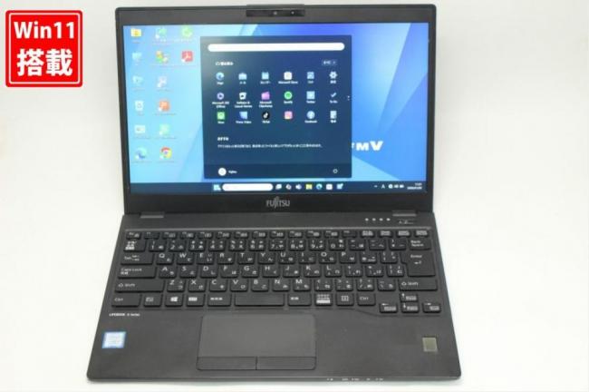 中古 フルHD 13.3型 Fujitsu LIFEBOOK U939B Windows11 第8世代 i5-8265u 8GB 256GB-SSD カメラ 無線Wi-Fi6 Office付き 中古パソコン 管:1027s