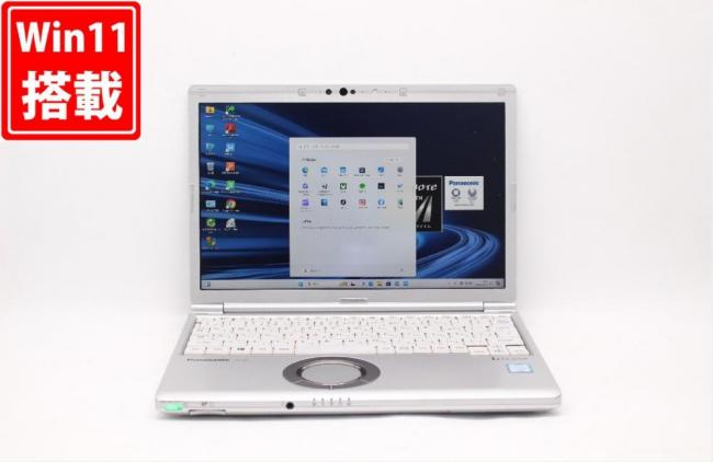 中古 フルHD 12.1型 Panasonic Let's note CF-SV8RDCVS Windows11 八世代 i5-8365U 8GB 256GB-SSD カメラ 無線 Office付 中古パソコン 管:0937j