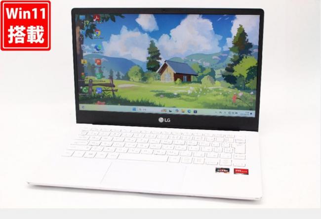 良品 フルHD 13.3型 LG UltraPC 13U70P-GR51J Windows11 AMD Ryzen 5-4500U 8GB NVMe 512GB-SSD カメラ 無線Wi-Fi6 Office付 中古パソコン 管:1730w