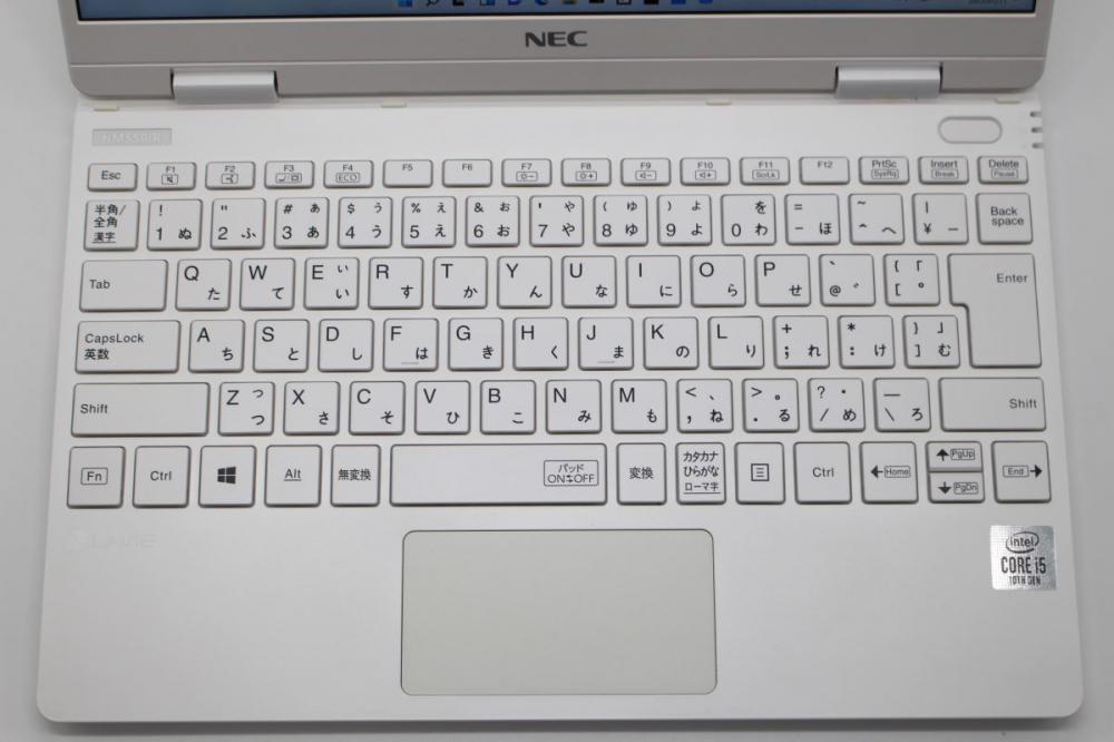 即日発送可 良品 フルHD 12.5インチ NEC PC-NM550RAW Windows11 10世代Core i5-10210Y 8G 超高速NVMe式SSD-256G 無線 カメラ Office有 Win11 中古ノートパソコン 中古パソコン 中古PC Windows10に無料変更可能
