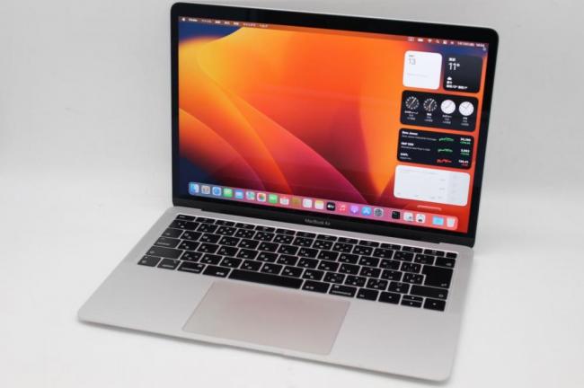 良品 2K対応 15.6型 Apple MacBook Air A1932 (Late-2018) macOS Ventura 13.0(正規Win11追加可) 八世代 i5-8210Y 16GB 256GB-SSD カメラ 無線 中古パソコン