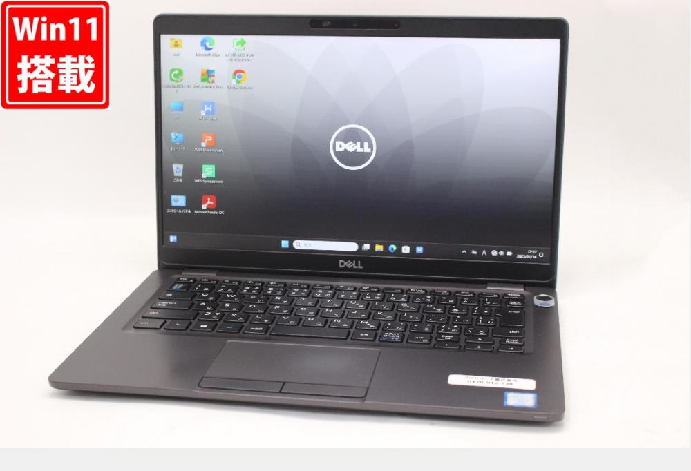 中古良品 フルHD タッチ 13.3型 DELL Latitude 5300 Windows11 八世代 i7-8665U 16GB NVMe 512GB-SSD カメラ 無線 Office付 中古パソコン 管:1841w