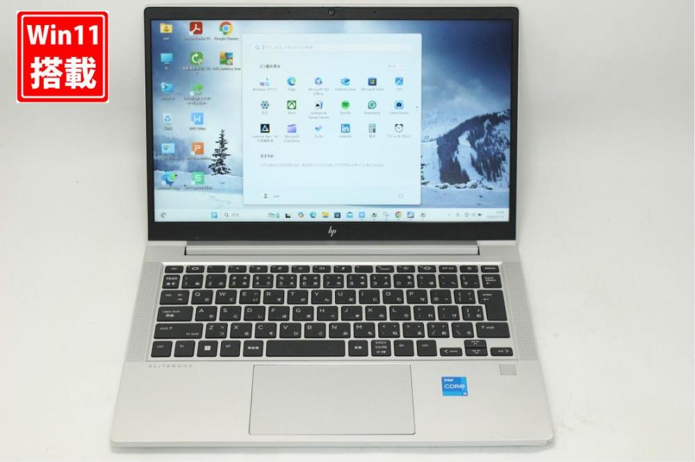 中古 フルHD 13.3型 HP EliteBook 630 G9 Windows11 10コア 第12世代 i5-1235u 16GB NVMe 256GB-SSD カメラ 無線Wi-Fi6 Office付き 中古パソコン 管:1559s