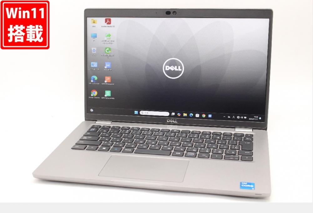 中古 フルHD タッチ 14型 DELL Latitude 5420 Windows11 第11世代 i5-1145G7 16GB NVMe 256GB-SSD カメラ 無線Wi-Fi6 Office付 中古パソコン 管:1123w