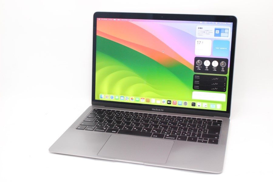 中古良品 2K対応 13.3型 Apple MacBook Air A1932 macOS 14 sonoma(正規Win11追加可) 八世代 i5-8210Y 8GB NVMe 256GB-SSD カメラ 無線 中古パソコン 管:1701m