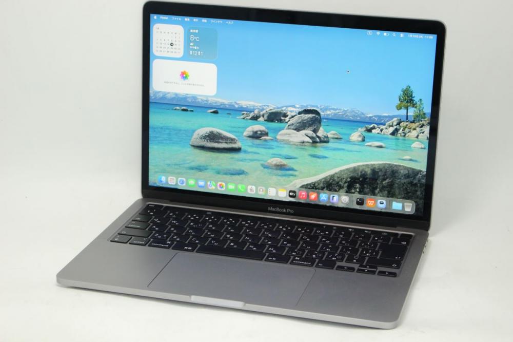 中古 2K対応 13.3型 Apple MacBook Pro A2251 (2020,TouchBar) グレー macOS 26 Tahoe(正規Win11追加可) 第10世代 i5-1038NG7 16GB NVMe 512GB-SSD カメラ 無線Wi-Fi6 中古パソコン 管:0959h
