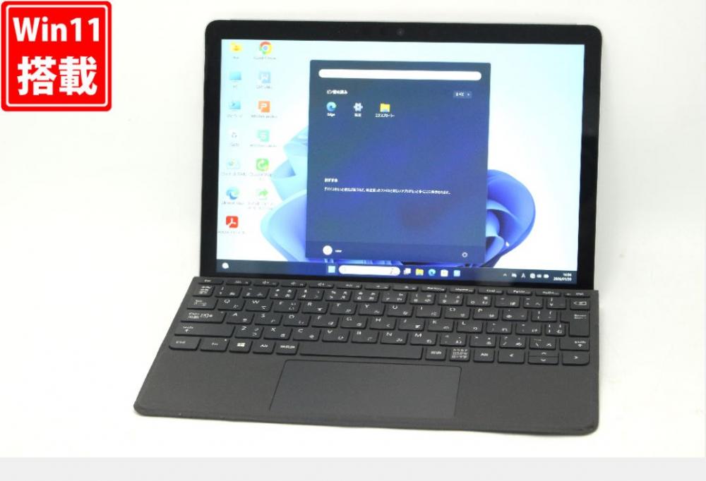 充放電回数26回 中古 フルHD タッチ 10.1型 Microsoft Surface Go2 Windows11 CoreM8100Y 8GB NVMe 128GB-SSD カメラ 無線Wi-Fi6 Office付き 中古パソコン 管:1359v