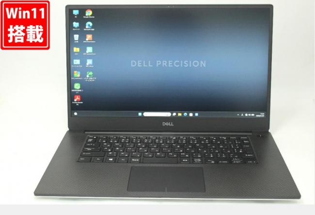 中古良品 フルHD 15.6型 DELL Precision 5540 Windows11 Xeon E-2276M 32GB NVMe 512GB-SSD NVIDIA Quadro T1000 カメラ 無線 Office付き 中古パソコン 管:1877w