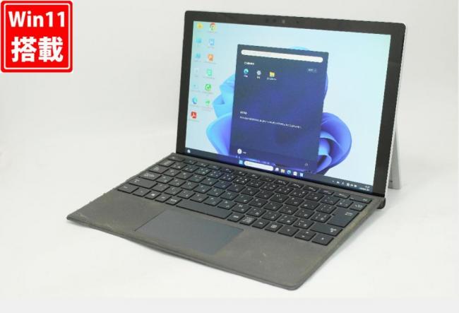 中古良品 2K対応 タッチ 12.3型 Microsoft Surface Pro6 Windows11 第8世代 i5-8350u 8GB NVMe 256GB-SSD カメラ 無線 Office付き 中古パソコン 管:1747r