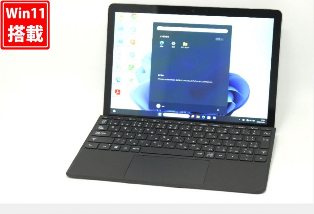 良品 フルHD 10.1型 Microsoft Surface Go 2 Windows11 CoreM8100Y 8GB NVMe 128GB-SSD カメラ 無線Wi-Fi6 Office付き 中古パソコン 管:1708v