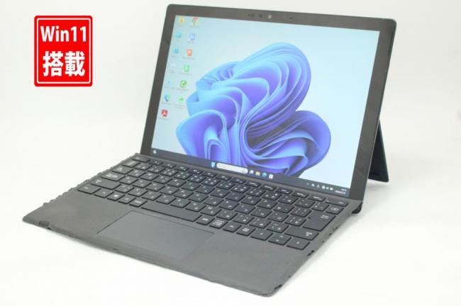 中古 2K対応 タッチ 12.3型 Microsoft Surface Pro7 Windows11 第10世代 i5-1035G4 8GB NVMe 256GB-SSD カメラ 無線Wi-Fi6 Office付き 中古パソコン 管:1097k