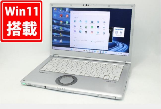 中古 フルHD 14型 Panasonic LV7RDAVS Windows11 第8世代 i5-8350U 8GB 256GB-SSD カメラ 無線 Office付き 中古パソコン 税無 管:1340m