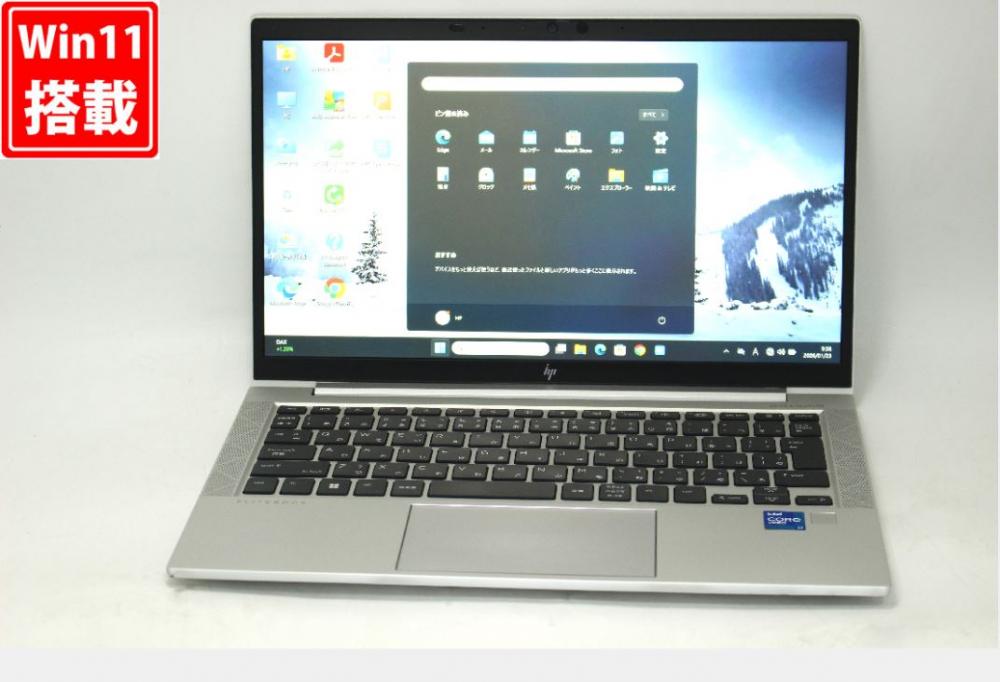 中古 フルHD 13.3型 HP EliteBook 830G8 Windows11 第11世代 i7-1185G7 32GB NVMe 512GB-SSD カメラ 無線Wi-Fi6 Office付き 中古パソコン 管:1053v