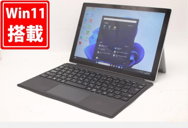 1136時間 中古良品 2K対応 タッチ 12型 Microsoft Surface Pro7 Windows11 第10世代 i5-1035G4 8GB NVMe 256GB-SSD カメラ 無線Wi-Fi6 Office付 中古パソコン 管:1428m