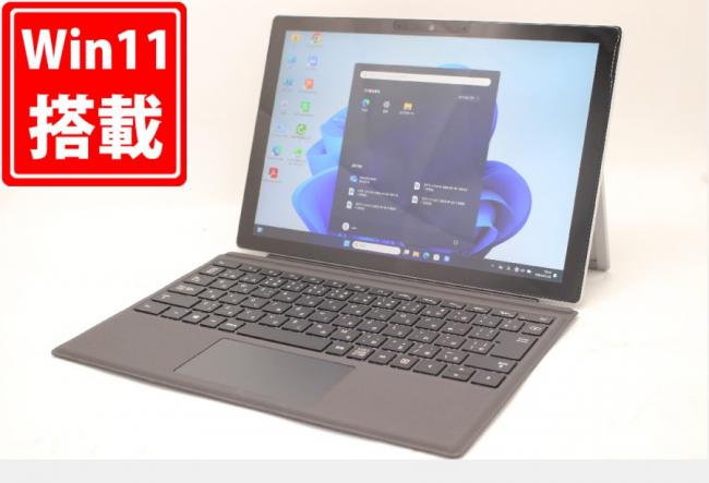 充放電回数34回  477時間 良品 2K対応 タッチ 12型 Microsoft Surface Pro 7+ Windows11 第11世代 i5-1135G7 8GB NVMe 256GB-SSD カメラ LTE 無線Wi-Fi6 Office付 中古パソコン 管:1336m