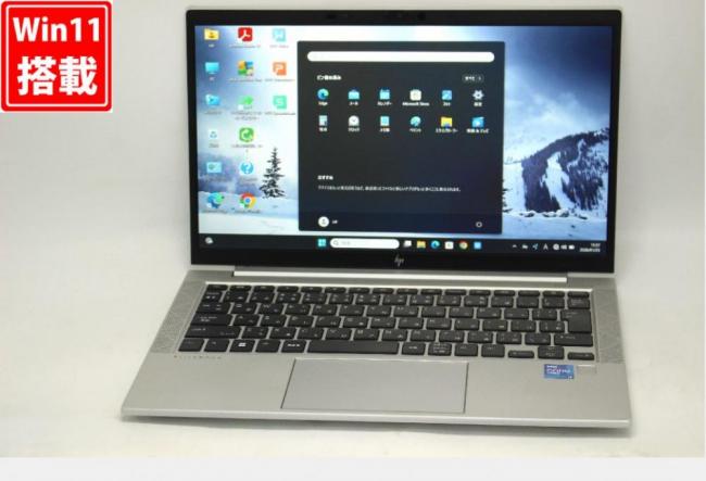 中古 フルHD 13.3型 HP EliteBook 830G8 Windows11 第11世代 i7-1185G7 32GB NVMe 512GB-SSD カメラ 無線Wi-Fi6 Office付き 中古パソコン 管:1605v