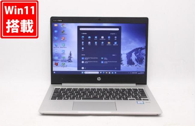 中古良品 13.3型 HP ProBook 430 G6 Windows11 八世代 i5-8265U 8GB NVMe 256GB-SSD カメラ 無線 Office付 中古パソコン 税無 管:1130j
