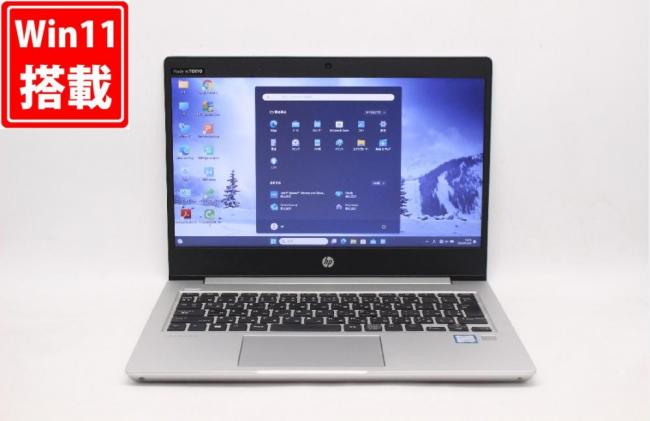中古良品 13.3型 HP ProBook 430 G6 Windows11 八世代 i5-8265U 8GB NVMe 256GB-SSD カメラ 無線 Office付 中古パソコン 税無 管:1327j