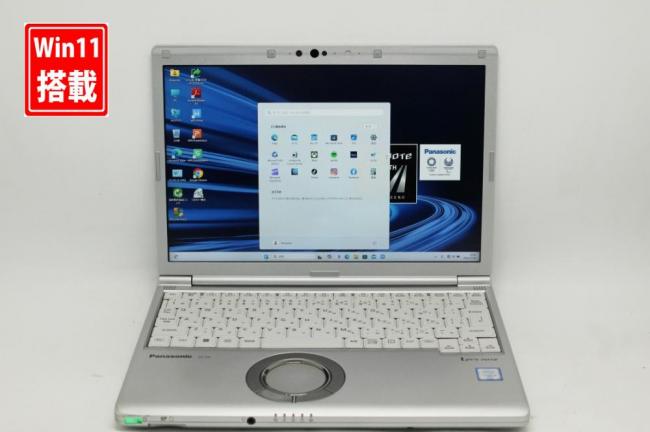 中古 フルHD対応WUXGA 12.1型 Panasonic Let's Note CF-SV8TDLVS Windows11 第8世代 i5-8365u 8GB NVMe 256GB-SSD カメラ 無線 Office付き 中古パソコン 管:0900k