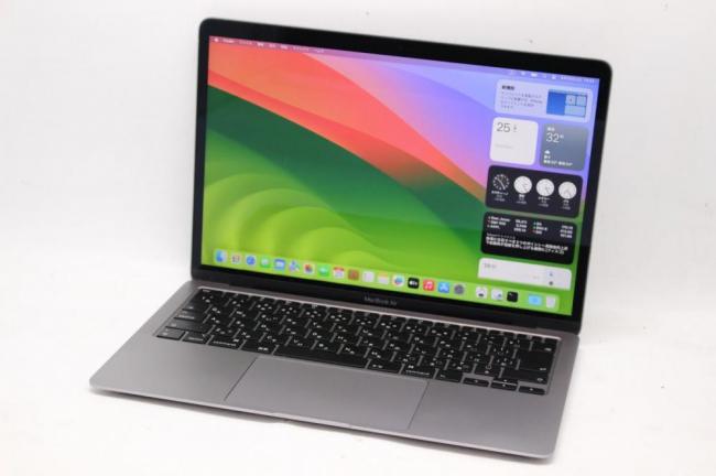 即日発送 中古良品 2K対応 13.3インチ Apple MacBoko Air A2179 (2020年) グレー macOS 14 Sonoma(正規版Windows11追加可能) 超高性能 10世代Core i7-1060NG7 16GB NVMe式2TB-SSD カメラ 無線 管:1429h