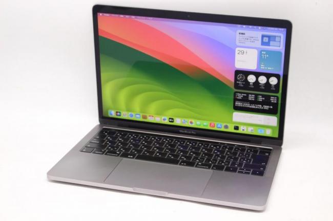 良品 2K対応 13.3型 Apple MacBook Pro A2159 2019(Touch Bar) macOS 14 Sonoma(正規Win11追加可) 八世代 i5-8257U 16GB NVMe 256GB-SSD カメラ 無線 中古パソコン 管:1548h