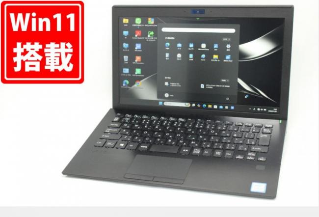 良品 フルHD 11.6型 SONY VAIO VJS112C12N Windows11 第8世代 i7-8550U 16GB NVMe 1TB-SSD カメラ LTE 無線Wi-Fi6 Office付き 中古パソコン 管:0944m