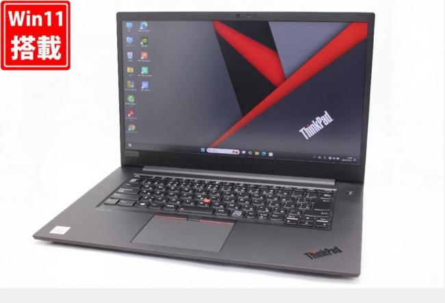 ゲーミングPC  中古良品 フルHD 15.6型 Lenovo ThinkPad P1 Gen3 Windows11 第10世代 i7-10750H 32GB NVMe 1TB-SSD NVIDIA Quadro T2000 Max-Q カメラ 無線Wi-Fi6 Office付 中古パソコン 管:1