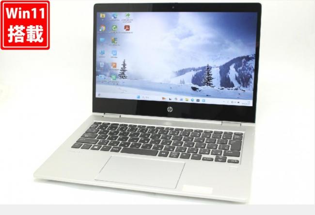 良品 フルHD タッチ 13.3型 HP ProBook X360 435G8 Windows11 AMD Ryzen5 5600U 8GB NVMe 256GB-SSD カメラ 無線 Office付き 中古パソコン 管:1019w