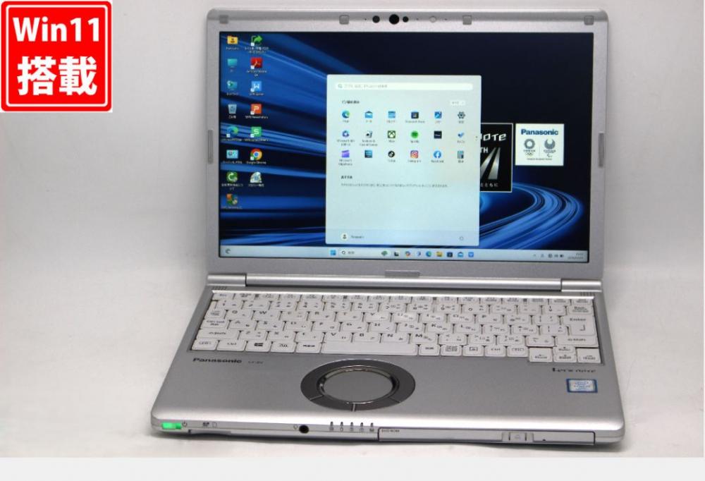 中古 フルHD対応WUXGA 12.1型 Panasonic Let's Note CF-SV8R13VS Windows11 第8世代 i5-8365U 8GB 256GB-SSD カメラ 無線 Office付き 中古パソコン 管:1523v