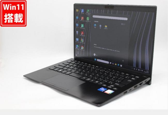 中古 フルHD 14型 SONY VAIO VJPK218000741 Windows11 第11世代 i7-1165G7 16GB NVMe 512GB-SSD カメラ 無線Wi-Fi6 Office付き 中古パソコン 管:1866r