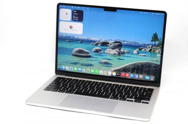 充放電回数37回 良品 2K対応 13.6型 Apple MacBook Air A2681 (8 CPU 10GPU 2022) macOS 26 Tahoe 8コア 卓越性能Apple-M2 16GB NVMe 256GB-SSD カメラ 無線Wi-Fi6 中古パソコン 管:1843h