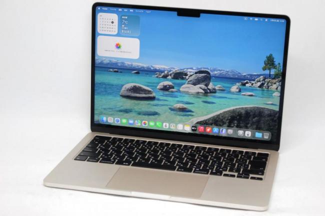 良品 2K対応 13.6型 Apple MacBook Air A2681 (8 CPU 8GPU 2022) スターライト macOS 26 Tahoe 8コア 卓越性能Apple-M2 16GB NVMe 256GB-SSD カメラ 無線Wi-Fi6 中古パソコン 管:0946h