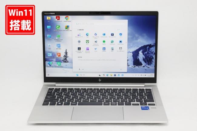 中古 フルHD 13.3型 HP EliteBook 630G9 Windows11 10コア 第12世代 i5-1235u 16GB NVMe 256GB-SSD カメラ 無線Wi-Fi6 Office付き 中古パソコン 管:1057k