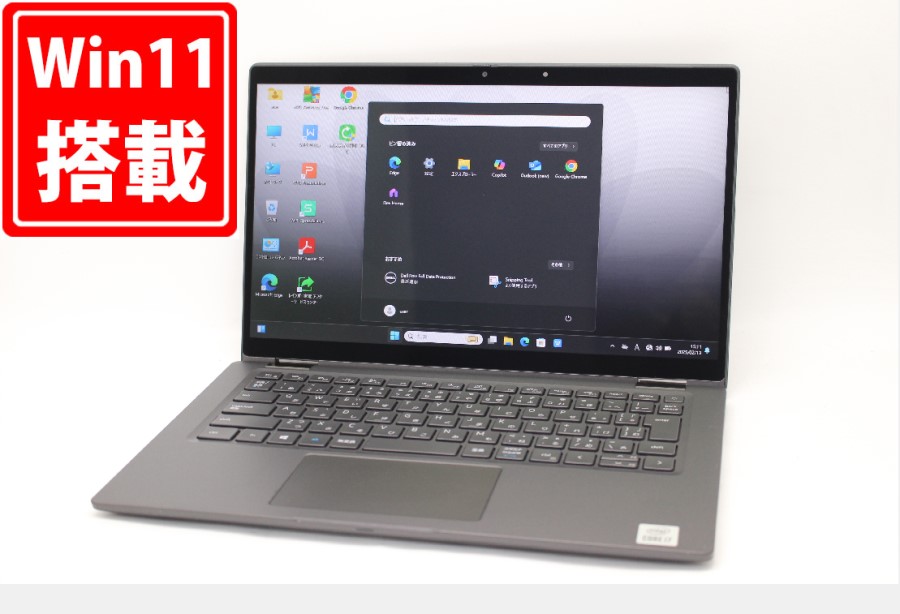 良品 フルHD タッチ 13.3型 DELL Latitude 7310 2in1 Windows11 第10世代 i7-10610U 16GB NVMe 512GB-SSD カメラ LTE 無線Wi-Fi6 Office付 中古パソコン 管:1514m