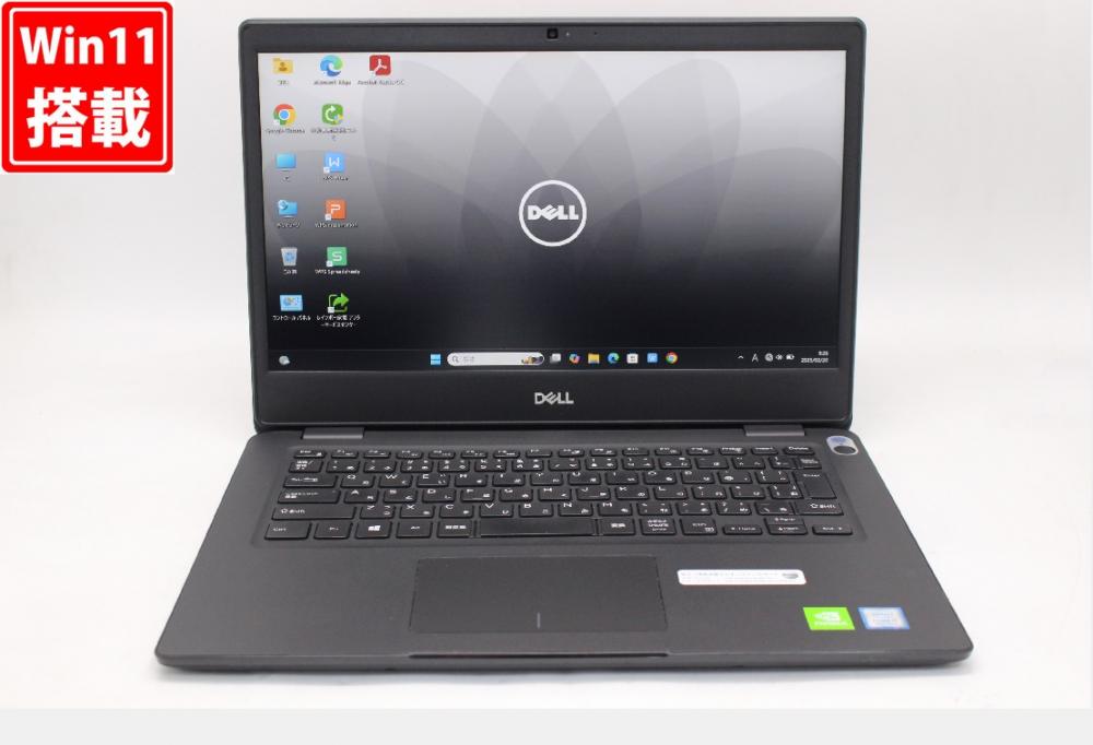 新品256GB-SSD 良品 フルHD 14型 DELL Latitude 3400 Windows11 八世代 i7-8565U 8GB GeForce MX130 カメラ 無線 Office付 中古パソコン 管:0941w