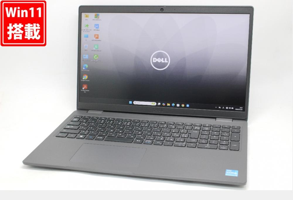 良品 フルHD 15.6型 DELL Latitude 3540 Windows11 第12世代 i3-1215u 8GB NVMe 256GB-SSD カメラ 無線Wi-Fi6 Office付き 中古パソコン 管:0959w