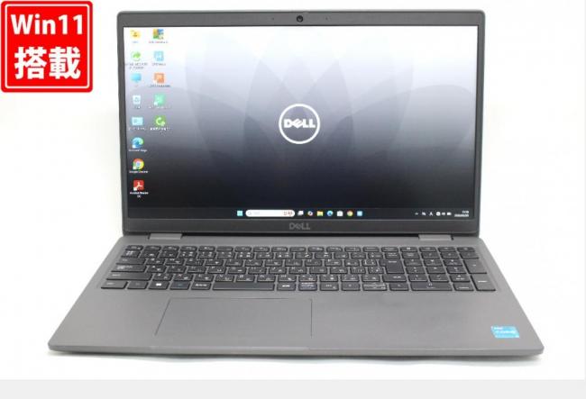 良品 フルHD 15.6型 DELL Latitude 3540 Windows11 第12世代 i3-1215u 8GB NVMe 256GB-SSD カメラ 無線Wi-Fi6 Office付き 中古パソコン 管:1148w