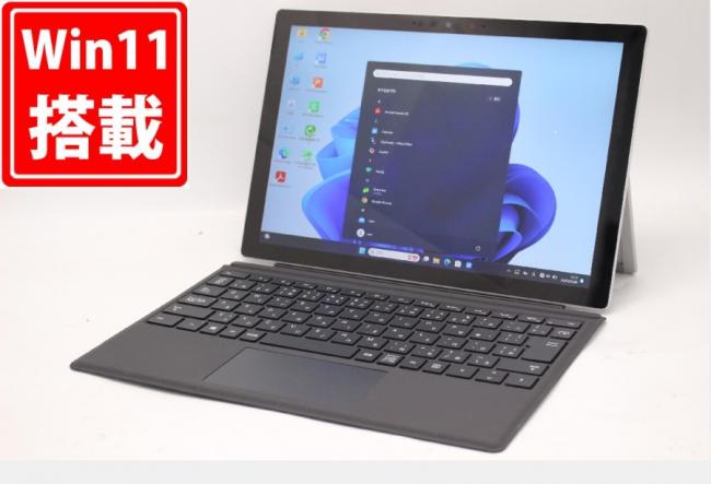708時間 中古良品 2K対応 タッチ 12型 Microsoft Surface Pro 7+ Windows11 第11世代 i5-1135G7 8GB NVMe 256GB-SSD カメラ LTE 無線Wi-Fi6 Office付 中古パソコン 管:1403m