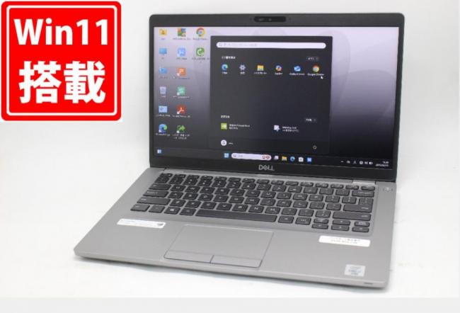 中古美品 フルHD 14型 DELL Latitude 5411 Windows11 第10世代 i7-10850H 16GB NVMe 512GB-SSD NVIDIA GeForce MX250 カメラ 無線Wi-Fi6 Office付き 中古パソコン 管:1641m