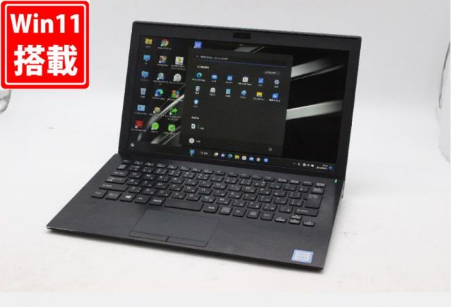 中古良品 フルHD 11.6型 SONY VAIO VJPF11C12N Windows11 七世代 i5-7200U 8GB  256GB-SSD カメラ 無線 Office付 中古パソコンWin11 税無