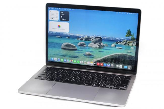中古 2K対応 13.3型 Apple MacBook Pro A2338 (2020,M1,8GPU) グレー macOS 26 Tahoe 8コア 卓越性能Apple-M1 8GB NVMe 512GB-SSD カメラ 無線Wi-Fi6 中古パソコン 管:1839h
