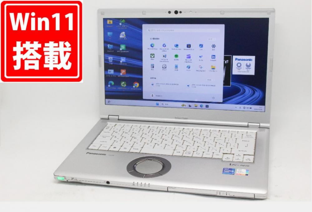中古 フルHD 14型 Panasonic Let's note CF-LV1VFKKS Windows11 第11世代 i7-1185G7 16GB NVMe 512GB-SSD カメラ LTE 無線Wi-Fi6 Office付き 中古パソコン 管:1018m