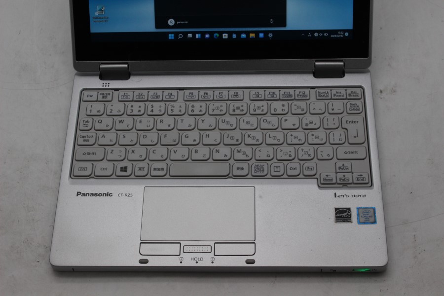 良品 フルHD タッチ 10.1型 Panasonic Let's note CF-RZ5PDDVS Windows11 CoreM6Y57 4GB 128GB-SSD カメラ 無線 Office付 中古パソコン