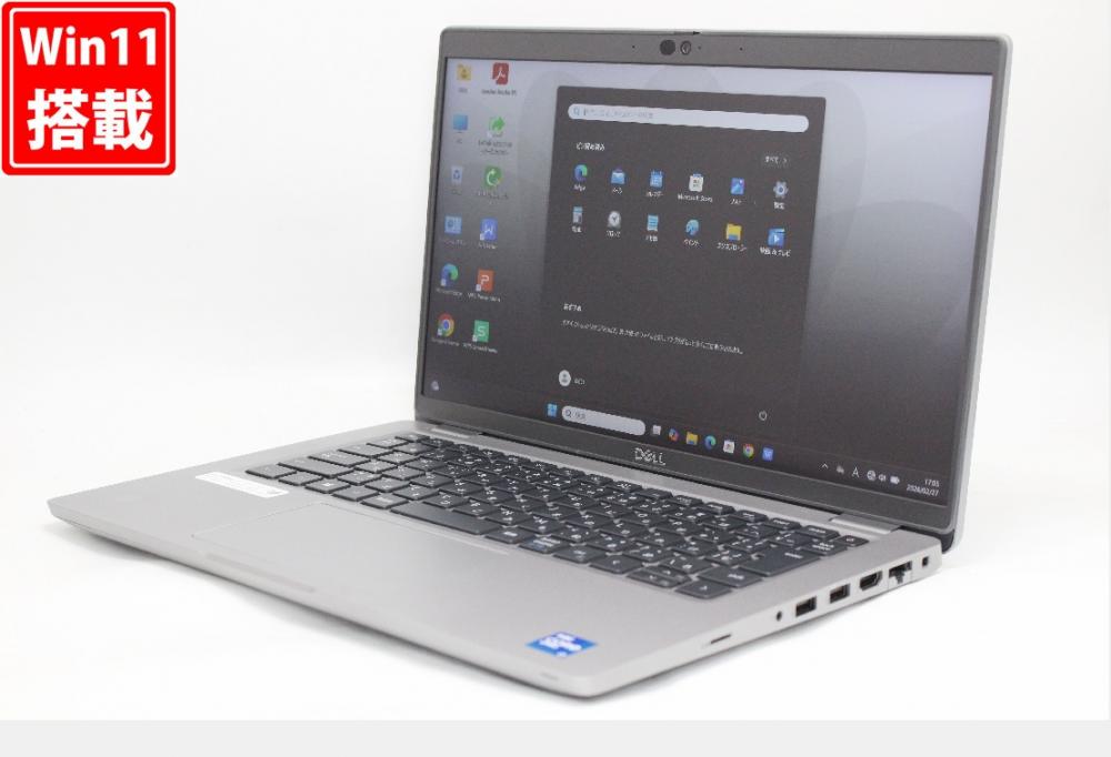 中古良品 フルHD タッチ 14型 DELL Latitude 5420 Windows11 第11世代 i7-1185G7 16GB NVMe 512GB-SSD カメラ 無線Wi-Fi6 Office付き 中古パソコン 管:1721r