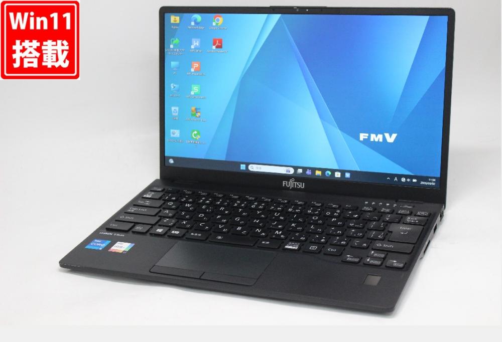 中古 フルHD 13.3型 Fujitsu LIFEBOOK U9311F Windows11 第11世代 i5-1145G7 16GB NVMe 256GB-SSD カメラ 無線Wi-Fi6 Office付き 中古パソコン 管:1156w
