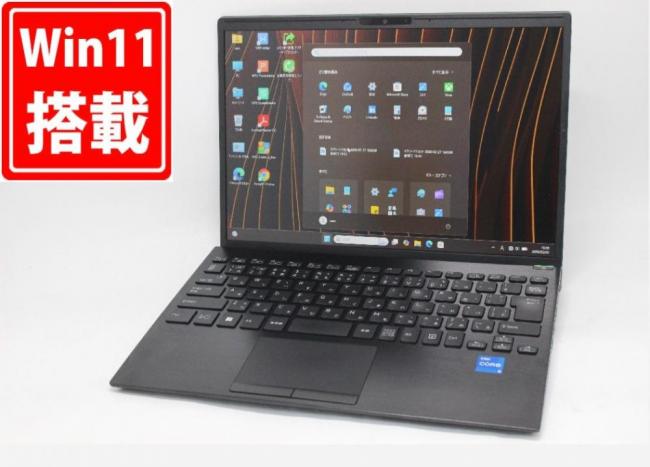 使用817時間 中古美品 フルHD対応WUXGA 13.3型 SONY VAIO VJPG318 Windows11 10コア 第13世代 i5-1334U 16GB NVMe 256GB-SSD カメラ 無線Wi-Fi6 Office付き 中古パソコン 管:1603m