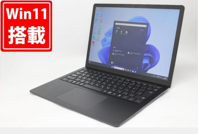 中古 2K対応 タッチ 13.5型 Microsoft Surface Laptop 4 Windows11 第11世代 i7-1185G7 16GB NVMe 256GB-SSD カメラ 無線Wi-Fi6 Office付き 中古パソコン 管:1030m